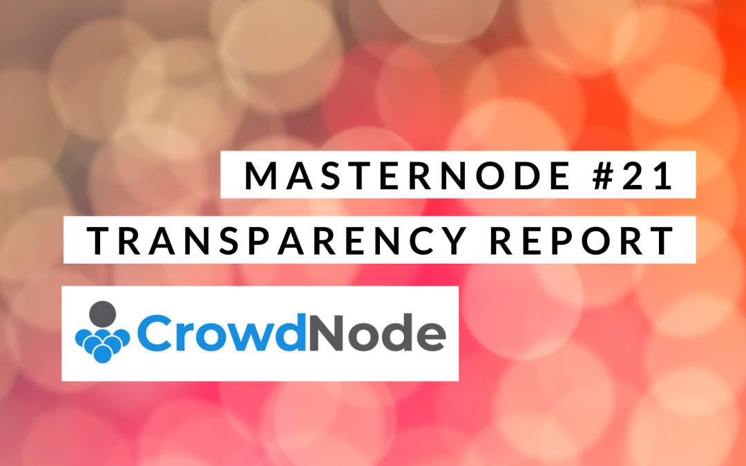 Monthly Transparency Report April 2019